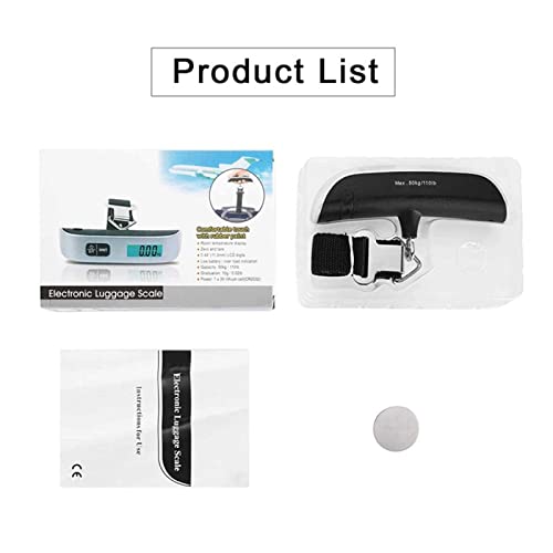 Balança Digital Para Bagagem Balança Para Malas Com Display LCD Balança De Bagagem Malas Para Viagem