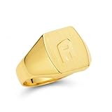 Bijouxenvogue Anillo Caballero Oro 18k A medida