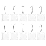 Porte-clés décoratif créatif : ce porte-clés miniature en forme de CD allie un design pratique de mini-cd à un style élégant, idéal pour les clés du quotidien ou comme pendentif décoratif