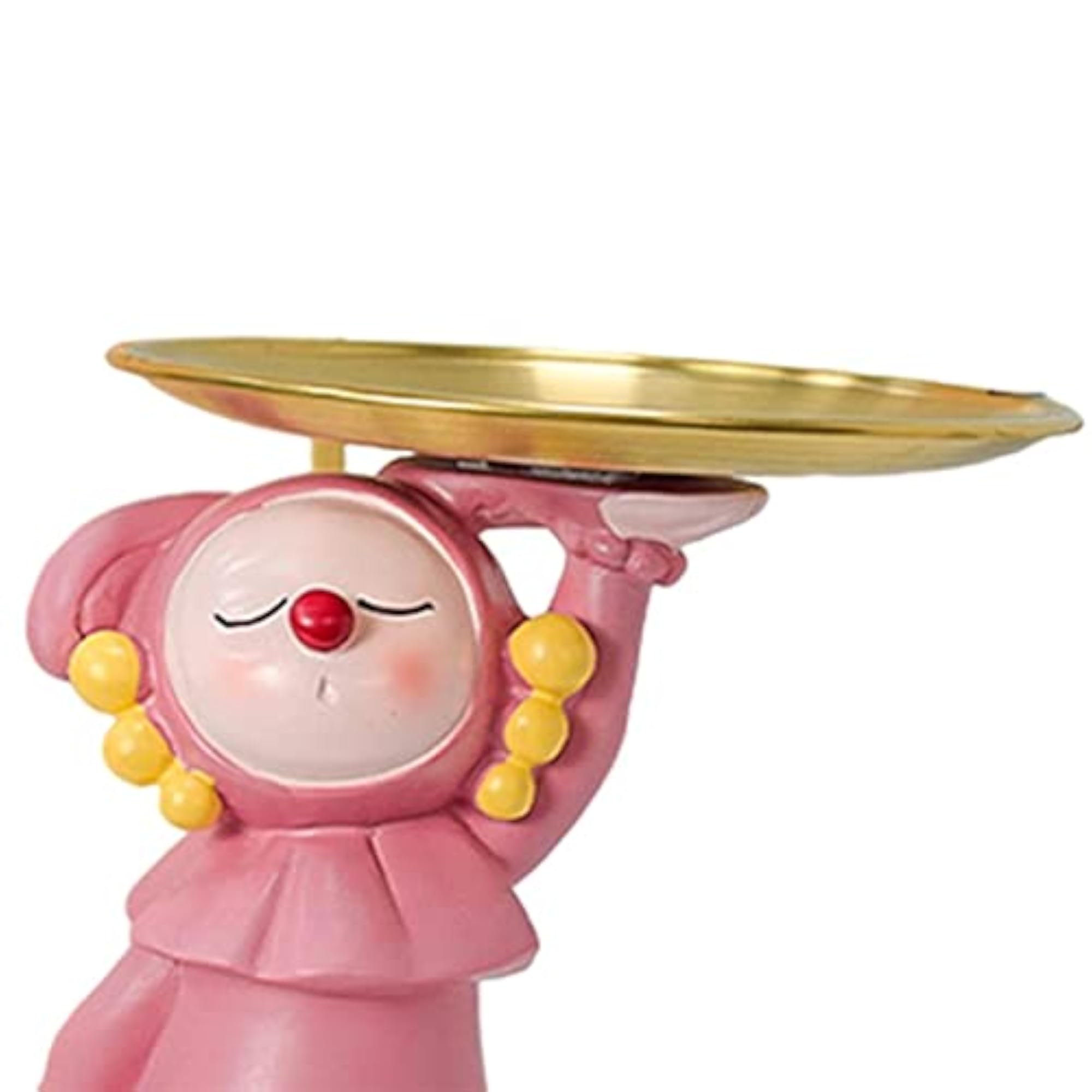 Resin Home Decoration Sleepwalking Statue Storage Tray