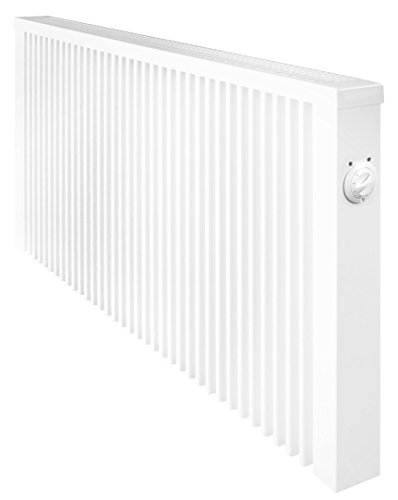 AeroFlow Elektroheizung mit Schamottespeicherkern, analog Thermostat, Drehregler (MAXI 2000 Watt)