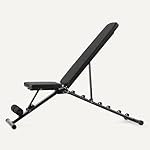 Amazon Basics Adjustable Workout Weight Bench Press, Foldable for Home Gym, Black - Image 4