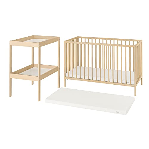 ProTuning SNIGLAR 3-teiliges Babymöbel-Set, Buche