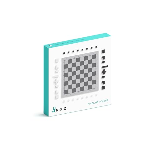 PIXIO Chess en estilo Pixel Art - Juego único de ajedrez magnético miniatura 7