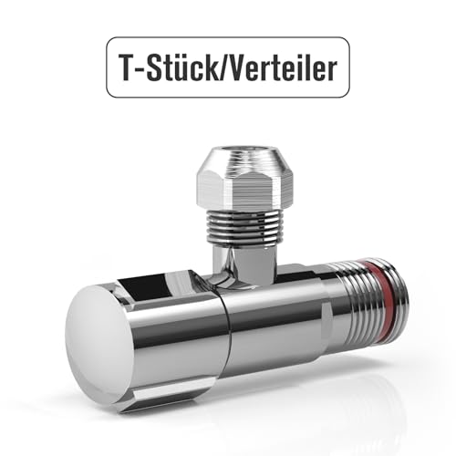 1pc Flüsse Hüter Universal Brass Angle Valve, Chrome Plated, For Toilet Kitchens, Eckventil Selbstdichtend, For 1/2inch(1/2 Zoll) Connection