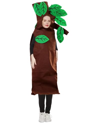 Disfraz unisex de frutas con sombrero para Halloween