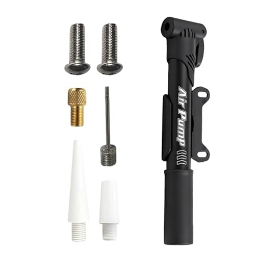 Bomba de aire para bicicleta, inflador manual, 23 x 4,8 x 4,8 cm, bombas de bicicleta para neumáticos, para pelota, motocicleta, baloncesto, fútbol, inflar, viajar, ciclismo, ciclismo, calle