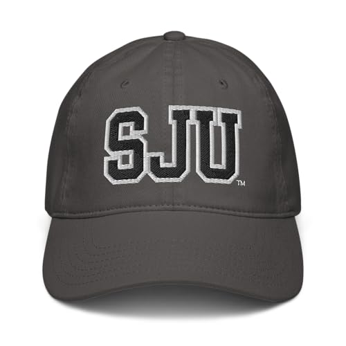 Gorra ajustable St. Joseph's Hawks gris oficial miniatura 2