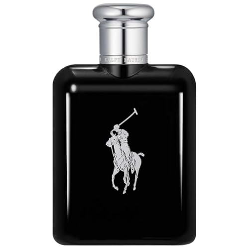 Ralph Lauren Polo Black Eau de Toilette, Men's Aftershave, Woody Aromatic Crisp Masculine Scent, Medium Intensity, Lasting Wear, Luxury Perfume for Men, 75ml