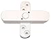 Produktbild 5 x Bever Stuco Safe Fenstersicherung, 2-flügelig, weiss, 21SW - DIN 18104 geprüft