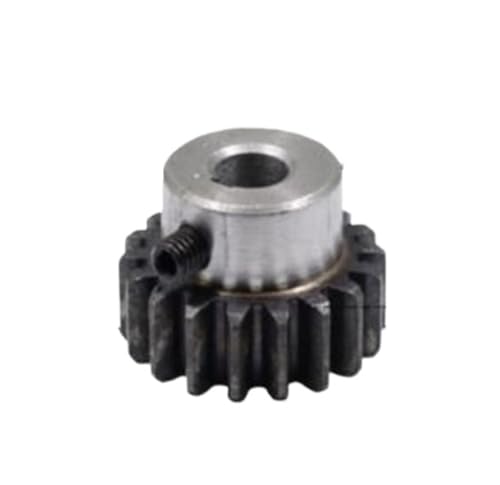 Bevel Gear Pinion Hardware Mechanical 1pcs Spur Gear Rack Pinion 18Teeth 2Mod Bore 8/10/12/14/15/16mm Staight Teeth Positive Gear Steel CNC Transmission(10mm Keyway 4mm)