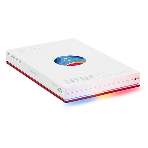 Image of Seagate Starfield Special Edition Game Drive 2TB External Hard Drive HDD - USB 3.2 Gen 1, Custom RGB LED, 3 Year Rescue Services (STMJ2000400)