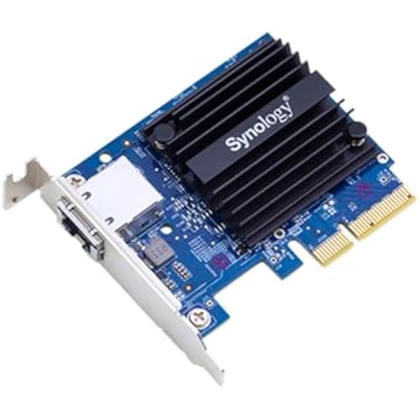 Synology E10G18-T1 10GB NW CARD W 10GBASE-T PORTS, Black/Blue