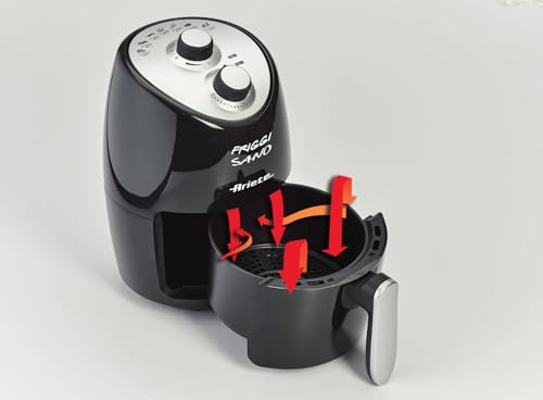 Friteuse sans huile Ariete compacte pour manger sain sans odeur de friture