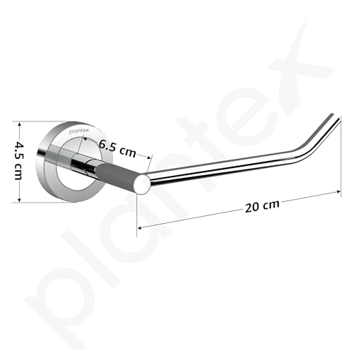 Image of Plantex Towel Holder for Bathroom /Stainless Steel Napkin Ring /Towel Hanger for Wash Basin /Bathroom Accessories - Pack of 2 (Chrome)