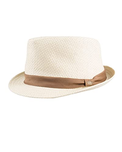 Dockers Men's Straw Hat, Tan Fedora, Large-X-Large #TOP28