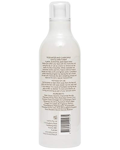 Natio Rosewater And Chamomile Gentle Skin Toner Face Mist 200Ml #TOP2