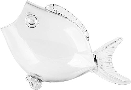 Clear Glass Fish Bowl, 10 Inches Clear Glass Fish Bowl, 10 Inches