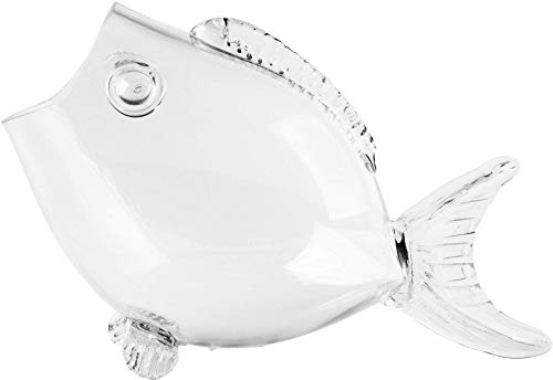 Clear Glass Fish Bowl, 10 Inches