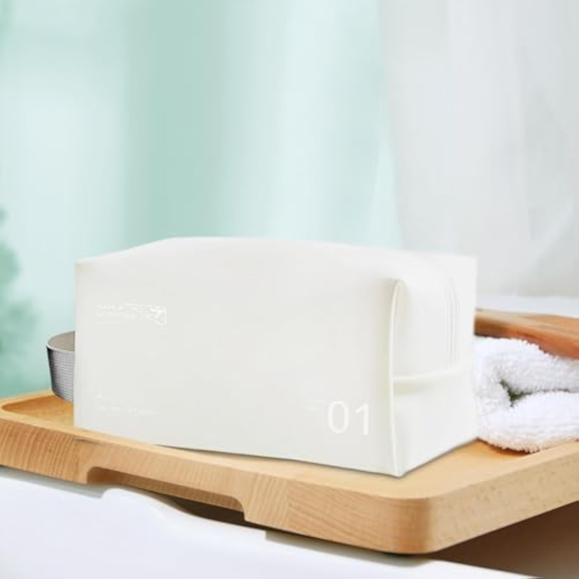 Cosmetic Bag Travel PVC with Zipper Toiletry Bag