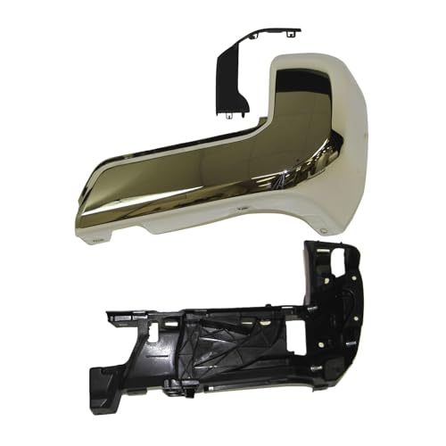 knitting machine Rear Bumper Chrome End Extension Insert Bracket Corner Cover Right for Toyota for Tacoma 2016-2023,Repair your car