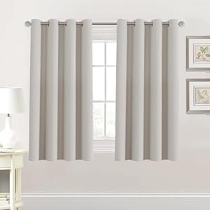 H.VERSAILTEX Premium Blackout Thermal Insulated Room Darkening Curtains for Bedroom/Living Room - Classic Grommet Top (2 Panels, Bronze Green, 52 Inch by 54 Inch)