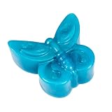 Blue Raspberry Scented - Butterfly Shaped Soap Bar - Fun Bath Time for Kids - Handmade in USA - 5 oz