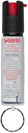 Sabre Protector 22-Gram Dog Spray with Key Ring, 14 Second Total ...