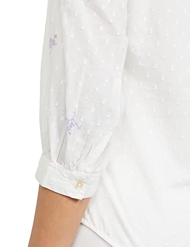 Image of Max Women Embroidered Dobby Woven Regular Fit Blouse