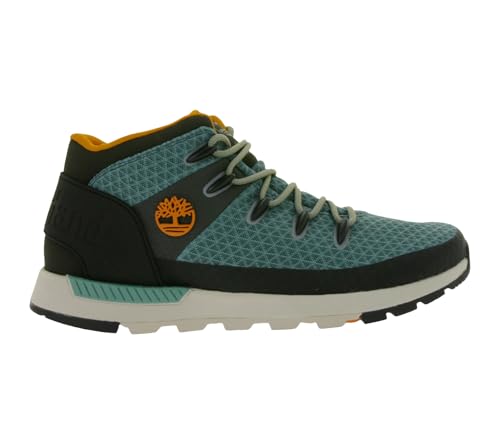 Timberland Sprint Trekker Mid Fabric TB 0A5XEW CL6 Chaussures de randonnée à lacets pour homme Bleu, bleu, 43 EU