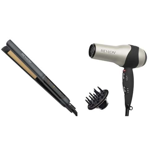 Plancha de Pelo Cerámica Revlon Smooth Brilliance 1 pulg