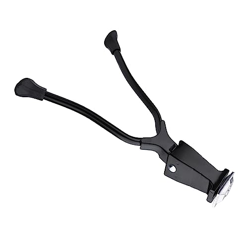Soporte de doble pata Karlak para bicicleta de estacionamiento en aleación de aluminio de 350 mm 6