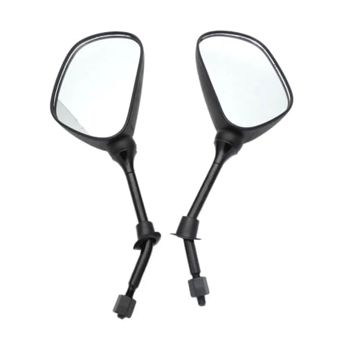 Espejos retrovisores para motocicleta GY6 de 8mm de rosca derecha y espejos laterales de barra