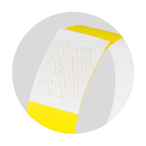 SIGEL EB223 Eventbänder Super Soft, neon gelb, 520 Stück