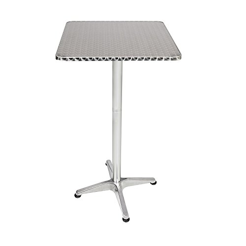 Bistrotafel San Marino 60x60 cm wit met grijs kunststof kopen? | Tuintafels Bistrotafel San Marino 60x60 cm wit met grijs kunststof kopen? | Tuintafels