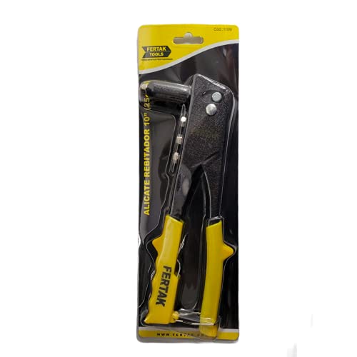 Alicate Rebitador Rebitadeira Manual com 4 Bicos Modelo Profissional