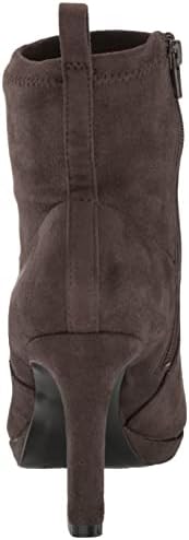 LifeStride Womens Jersey Platform Ankle Boot Iron Grey 8.5 W | Image 2