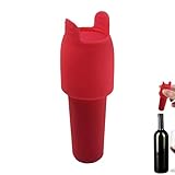Weinverschluss, luftdichter hitzebeständiger Deckel, Weinverschluss, für Küche Bar Champagner Geschenke für Weihnachtsstrümpfe Frauen Männer Bier und Soda