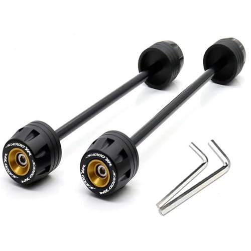 �I�[�g�o�C �ɓK�� S1000XR S1000XRM 2015-2022 MOTORRAD ���A�t�����g�A�N�X���t�H�[�N�N���b�V���X���C�_�[ �I�[�g�o�C�z�C�[���v���e�N�^�[�A�N�Z�T���[(2015-2019 Gold)