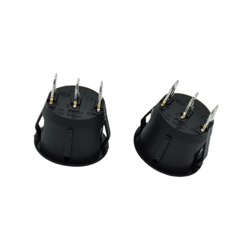 Interruptor basculante redondo SPDT para solucionar fallos de encendido en aparatos eléctricos 3