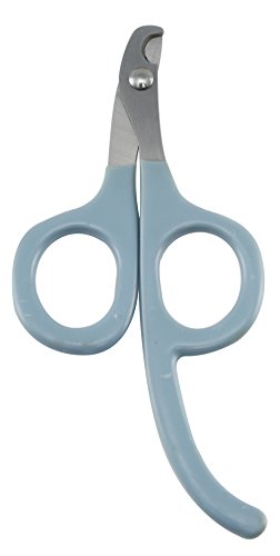 BPS (R) Cortaúñas Tijera Scissors para Mascotas Perros Gatos Acero Inoxidable y Plástico Producto Profesional para Mascotas 20 * 5.8 cm BPS-7011 (Azul)