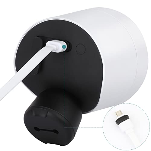 Uyodm Solar Panel Compatible With Simplisafe Wireless Outdoor Security Camera,Power Your Simplisafe Outdoor Camera Continuously- Silver #TOP2