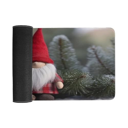 Christmas Gnome Gaming Mouse Mat Large Desk Pad miniatura 3