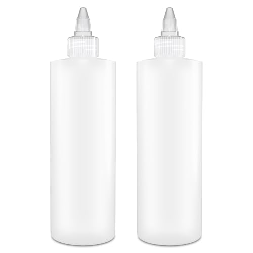 2 Pack 12 OZ Condiment Bottles