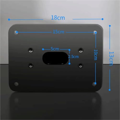 Soporte de proyector adaptador de pared compatible con un solo agujero de cine en casa 3