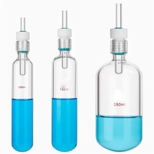 Tube d'air en verre de 10ml avec flacon à pression et interface sous vide