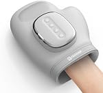 COMFIER 2026 Cadeau pour les hommes,Femmes,Massage à main sans cordless,Masseur à main électrique plus grand avec chaleur et compression,Gris, Massage au doigt,Dons pour les femmes,Hommes