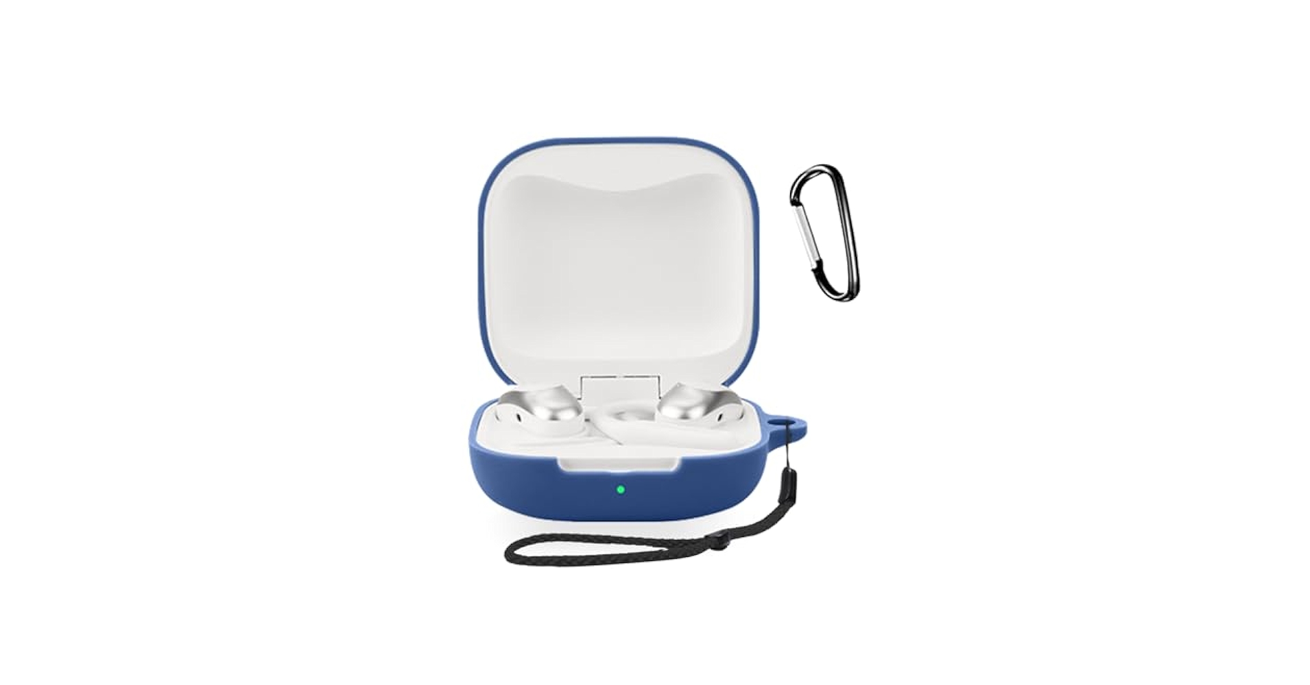 【Y】Shokz OpenFit Air (カラビナ付シリコンカバー付属) Amazon | Shokz (ショックス) OpenFit Air 用 ケース 全面保護