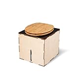 Kildwick EasyLoo Trenntoilette/Trockentoilette schwarz - montiert