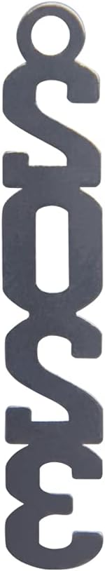 Endea Graduation Tassel Date Charm Silver Stacked Year - Image 2